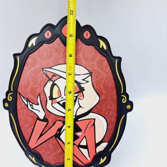 Hazbin Hotel Charlie & Vaggie Filigree Frame Double-Sided Crossbody Bag - Picture 9 of 12